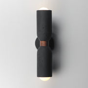 Maxim 10622 Pompeii 2-lt 20" Tall Wall Sconce - Lava / Black