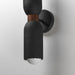 Maxim 10622 Pompeii 2-lt 20" Tall Wall Sconce - Lava / Black
