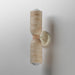 Maxim 10622 Pompeii 2-lt 20" Tall Wall Sconce - Travertine / Oyster