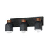 Maxim 10623 Pompeii 3-lt 21" Vanity - Lava / Black