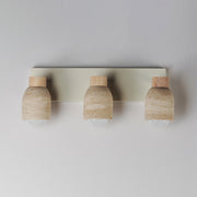 Maxim 10623 Pompeii 3-lt 21" VanityTravertine / Oyster