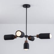 Maxim 10625 Pompeii 5-lt 37" Pendant - Lava / Black