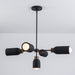 Maxim 10625 Pompeii 5-lt 37" Pendant - Lava / Black