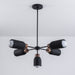 Maxim 10625 Pompeii 5-lt 37" Pendant - Lava / Black