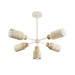 Maxim 10625 Pompeii 5-lt 37" Pendant - Travertine / Oyster