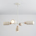 Maxim 10625 Pompeii 5-lt 37" Pendant - Travertine / Oyster