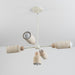 Maxim 10625 Pompeii 5-lt 37" Pendant - Travertine / Oyster