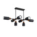 Maxim 10628 Pompeii 8-lt 50" Pendant - Lava / Black