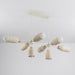 Maxim 10628 Pompeii 8-lt 50" Pendant - Travertine / Oyster