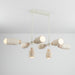 Maxim 10628 Pompeii 8-lt 50" Pendant - Travertine / Oyster