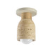Maxim 10629 Pompeii 1-lt 5" Flush Mount - Travertine / Oyster
