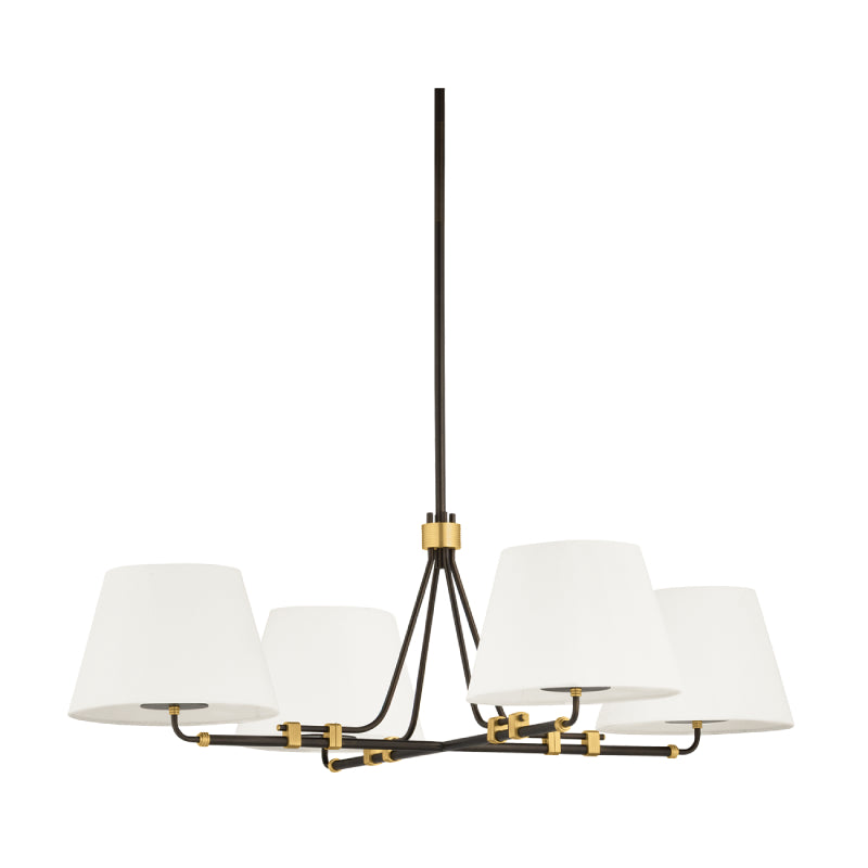 Hudson Valley 1064 Crown Heights 4-lt 46" Chandelier