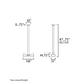 Maxim 10812 Rizzo 2-lt 16" Pendant