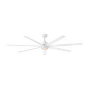 Hinkley 910672 Current 72" Smart Ceiling Fan with LED Light Kit - Matte White