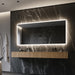 Paris Mirror Rectangle 60" x 36" LED Backlit Mirror, 3CCT Selectable