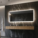 Paris Mirror Rectangle 70" x 32" LED Backlit Mirror, 3CCT Selectable