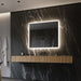 Paris Mirror Rectangle 40" x 36" LED Backlit Mirror, 3CCT Selectable
