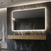 Paris Mirror Rectangle 70" x 45" LED Backlit Mirror, 3CCT Selectable