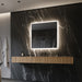 Paris Mirror Rectangle 36" x 36" LED Backlit Mirror, 3CCT Selectable