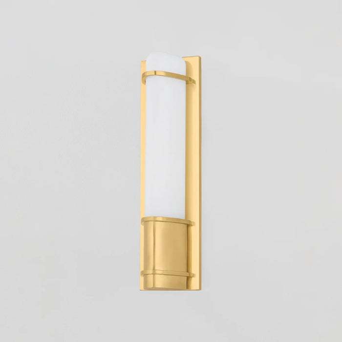 Hudson Valley 1116 Tottenville 1-lt 16" Tall Wall Sconce - Aged Brass