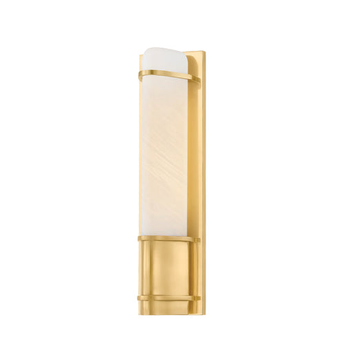 Hudson Valley 1116 Tottenville 1-lt 16" Tall Wall Sconce - Aged Brass