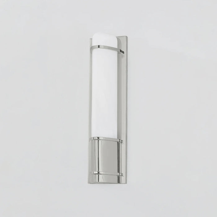 Hudson Valley 1116 Tottenville 1-lt 16" Tall Wall Sconce - Polished Nickel