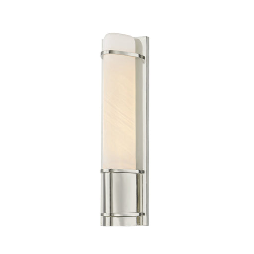 Hudson Valley 1116 Tottenville 1-lt 16" Tall Wall Sconce - Polished Nickel