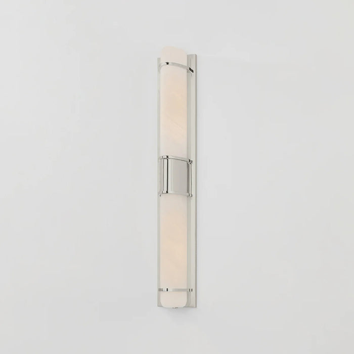 Hudson Valley 1127 Tottenville 2-lt 27" Tall Wall Sconce - Polished Nickel