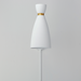 Maxim 11300 Carillon 1-lt 15" Tall Wall Sconce - White/Satin Brass