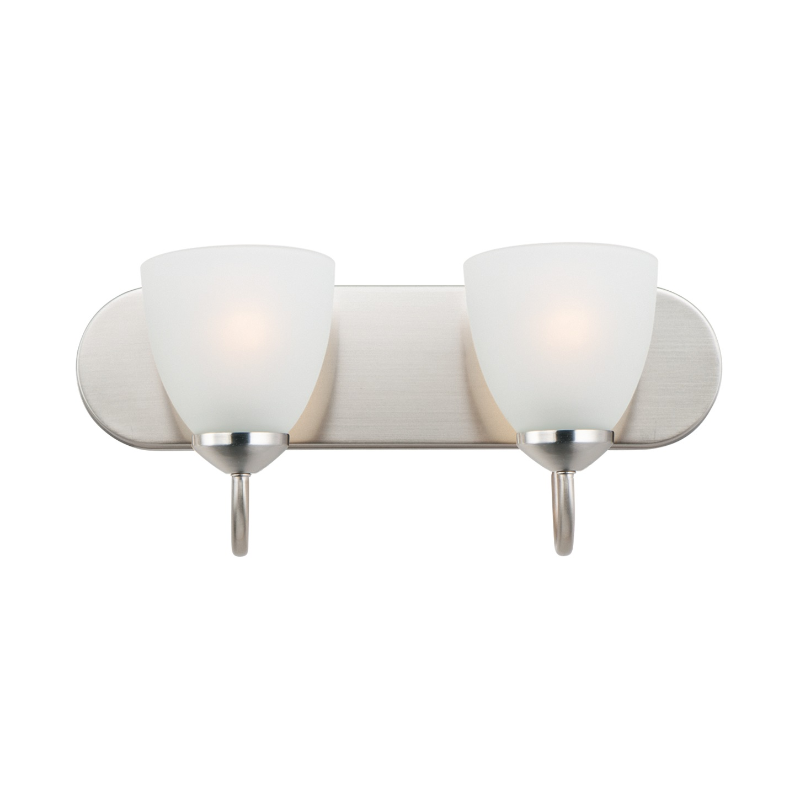 Maxim 11382 Axis 2-lt 18" Bath Vanity - Satin Nickel