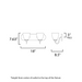 Maxim 11382 Axis 2-lt 18" Bath Vanity