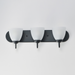 Maxim 11383 Axis 3-lt 24" Bath Vanity - Matte Black