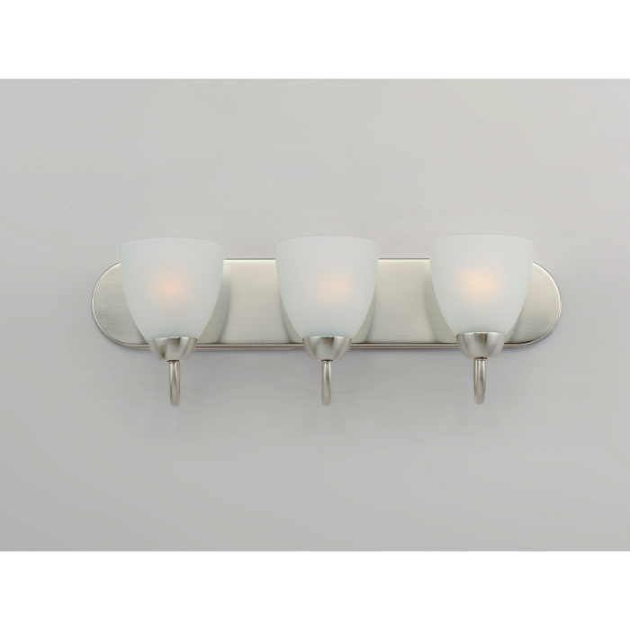 Maxim 11383 Axis 3-lt 24" Bath Vanity - Satin Nickel