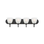 Maxim 11384 Axis 4-lt 30" Bath Vanity-Black