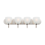 Maxim 11384 Axis 4-lt 30" Bath Vanity - Satin Nickel
