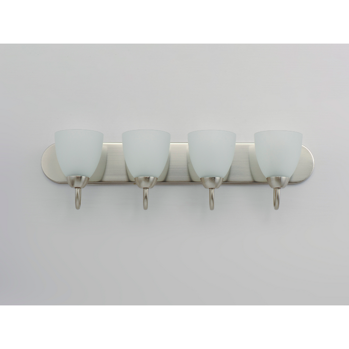 Maxim 11384 Axis 4-lt 30" Bath Vanity - Satin Nickel