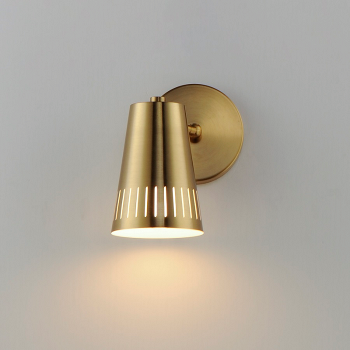 Maxim 11431 Helsinki 1-lt 8" Tall Wall Sconce