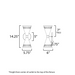 Maxim 11432 Helsinki 2-lt 14" Tall Wall Sconce