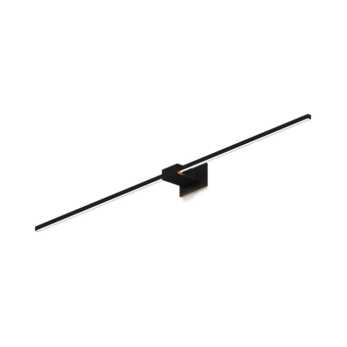 Koncept ZBW-48 Z-Bar 48" LED Wall Sconce, Center Mount - Matte Black