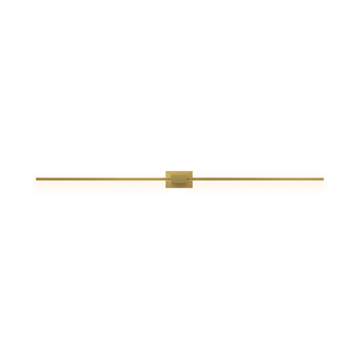 Koncept ZBW-48 Z-Bar 48" LED Wall Sconce, Center Mount - Gold