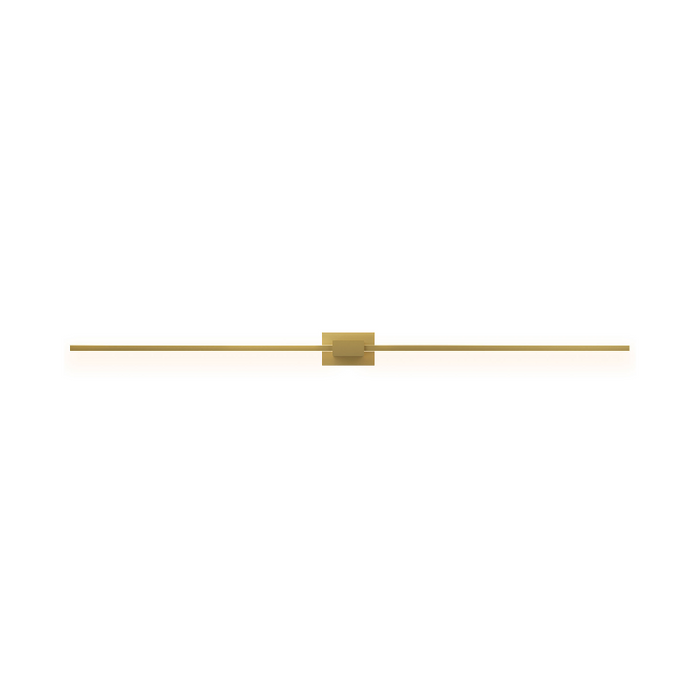 Koncept ZBW-48 Z-Bar 48" LED Wall Sconce, Center Mount - Gold