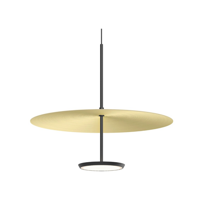 Pablo Designs Sky Dome 18" LED Pendant with Aluminum Shade