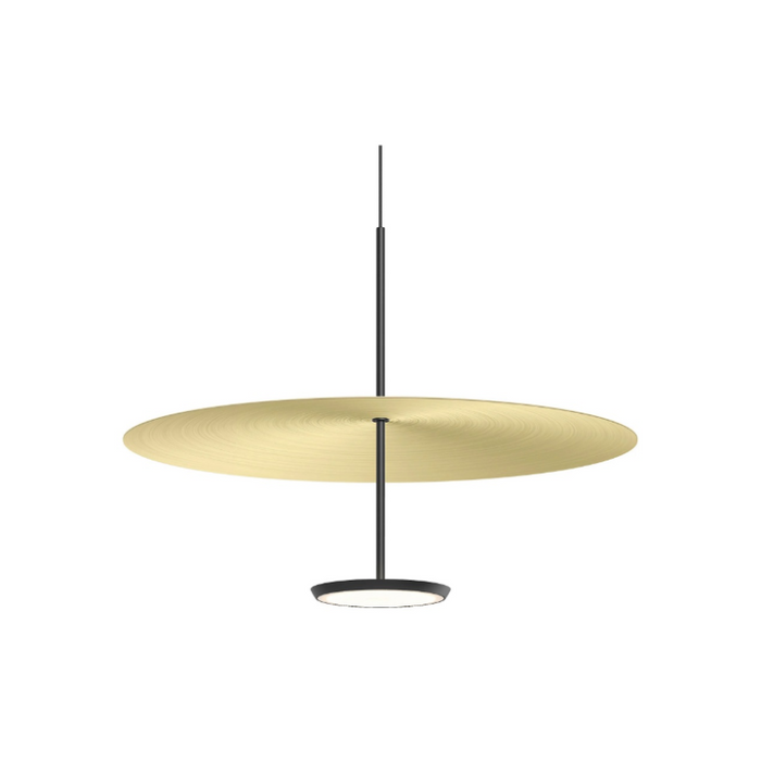 Pablo Designs Sky Dome 24" LED Pendant with Aluminum Shade