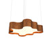 Accord 1200LED Organic 1-lt 40" LED Pendant - Imbuia