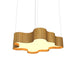Accord 1200LED Organic 1-lt 40" LED Pendant - Louro Freijo