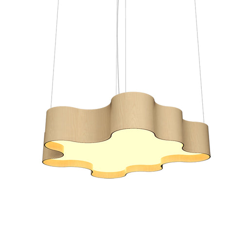 Accord 1200LED Organic 1-lt 40" LED Pendant - Maple
