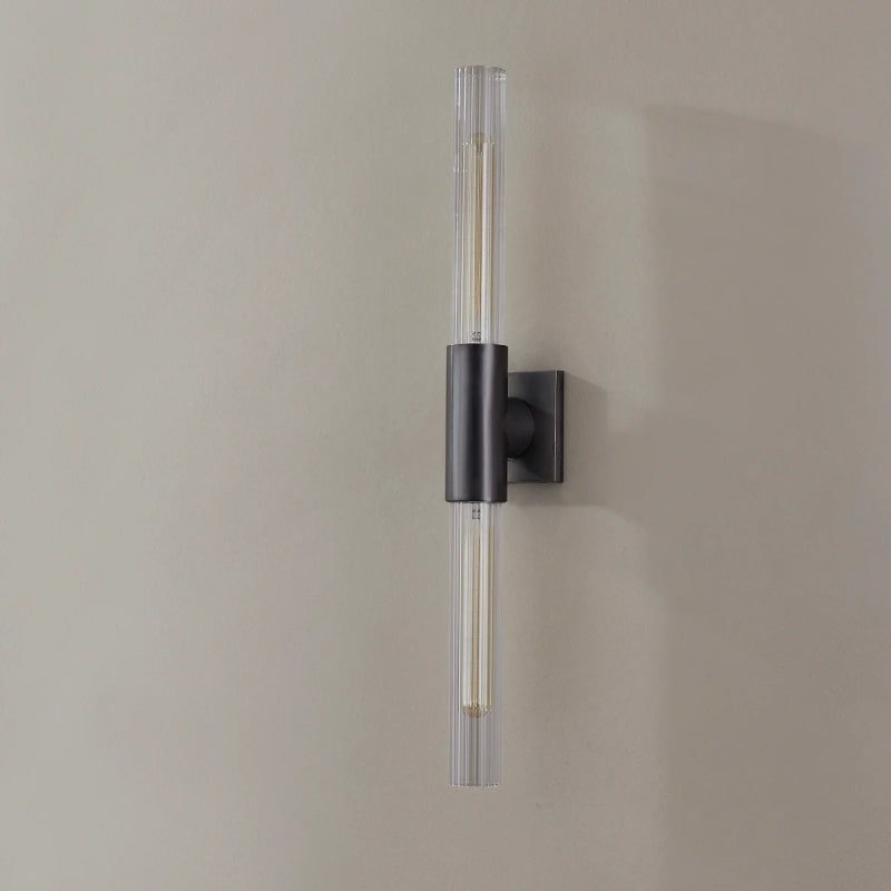 Hudson Valley 1202 Asher 2-lt 28" Tall Wall Sconce-Old Bronze