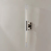 Hudson Valley 1202 Asher 2-lt 28" Tall Wall Sconce-Polished Nickel