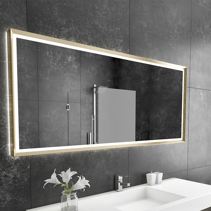 Paris Mirror Opera 60" x 28" LED Lighted Mirror, CCT Selectable