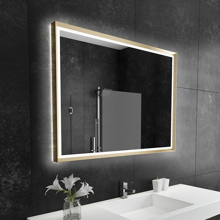 Paris Mirror Opera 48" x 35" LED Lighted Mirror, RGB